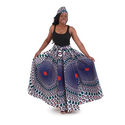 African Maxi long skirt