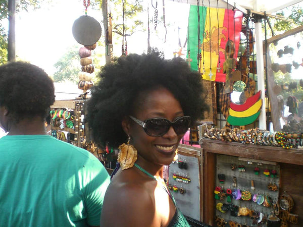 Large African earrings, Lions and more