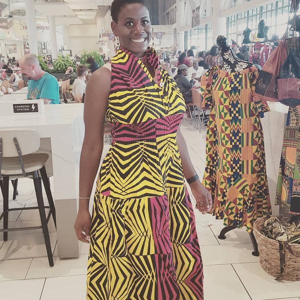woman's african dress
